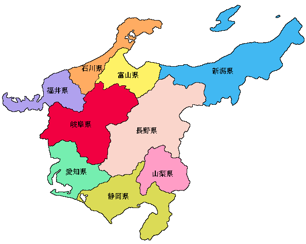 中部地方 中学受験地理で覚えるべきこと