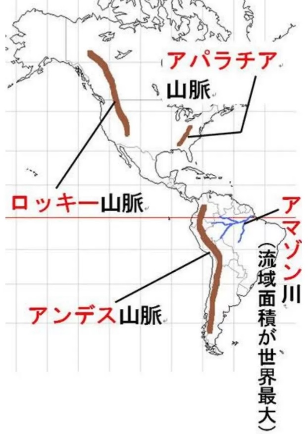 世界について 山脈 アルプス ヒマラヤ造山帯と環太平洋造山帯 中学受験 塾なし の勉強法