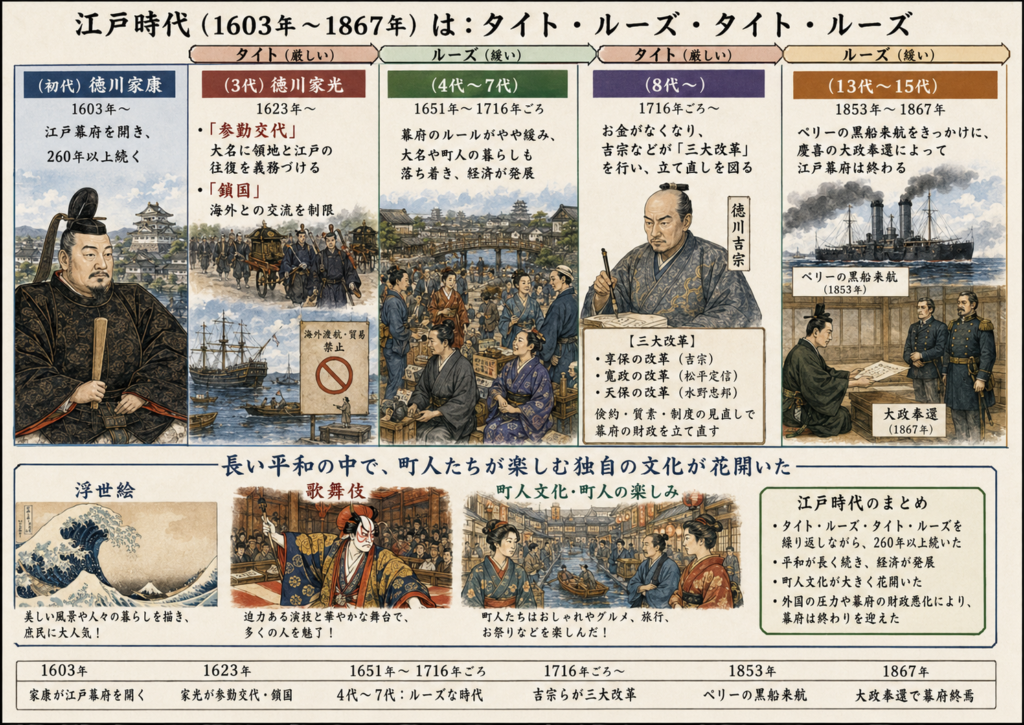 保護中: 日本史集団授業・応用編6：江戸時代~(1603~1867）